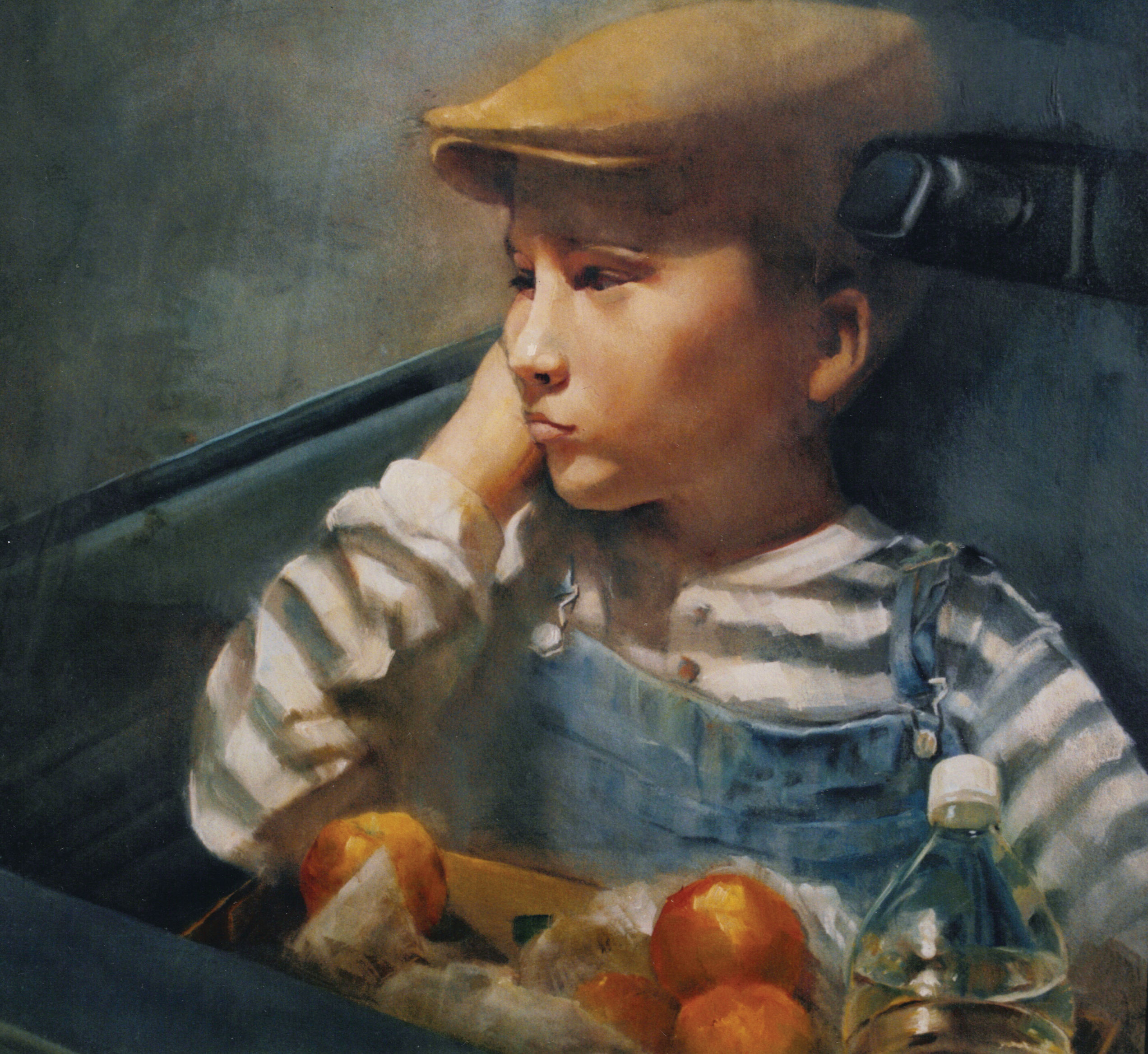 boy painting