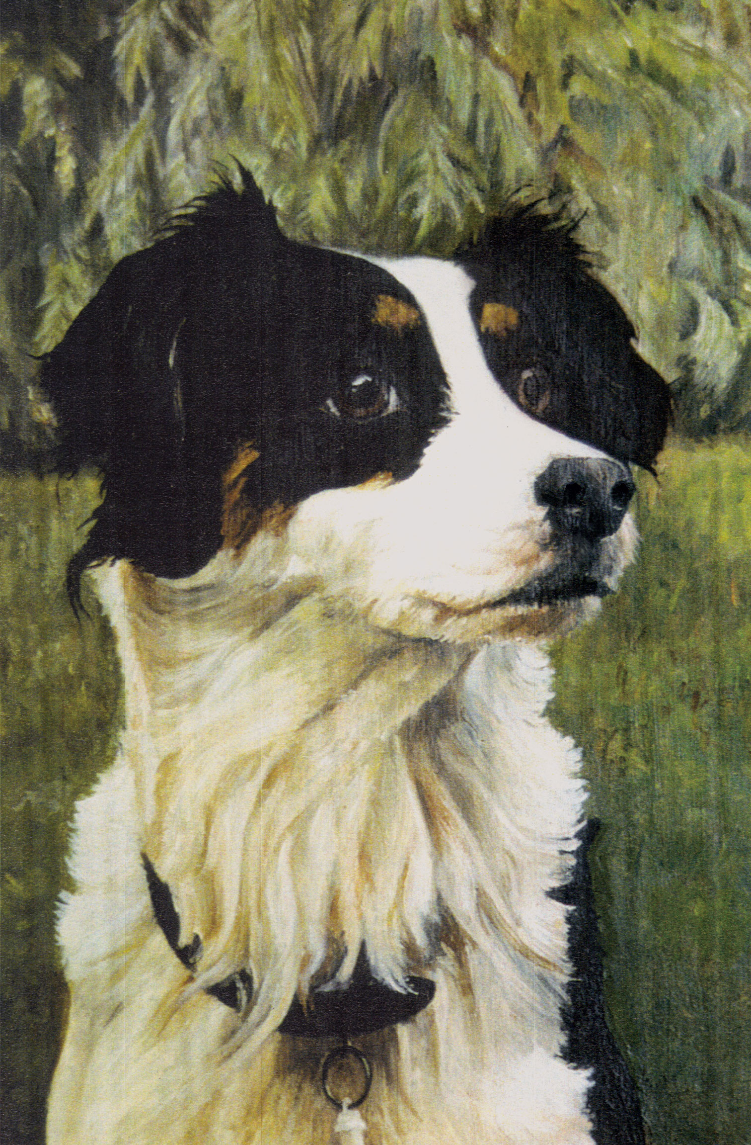 dog painting