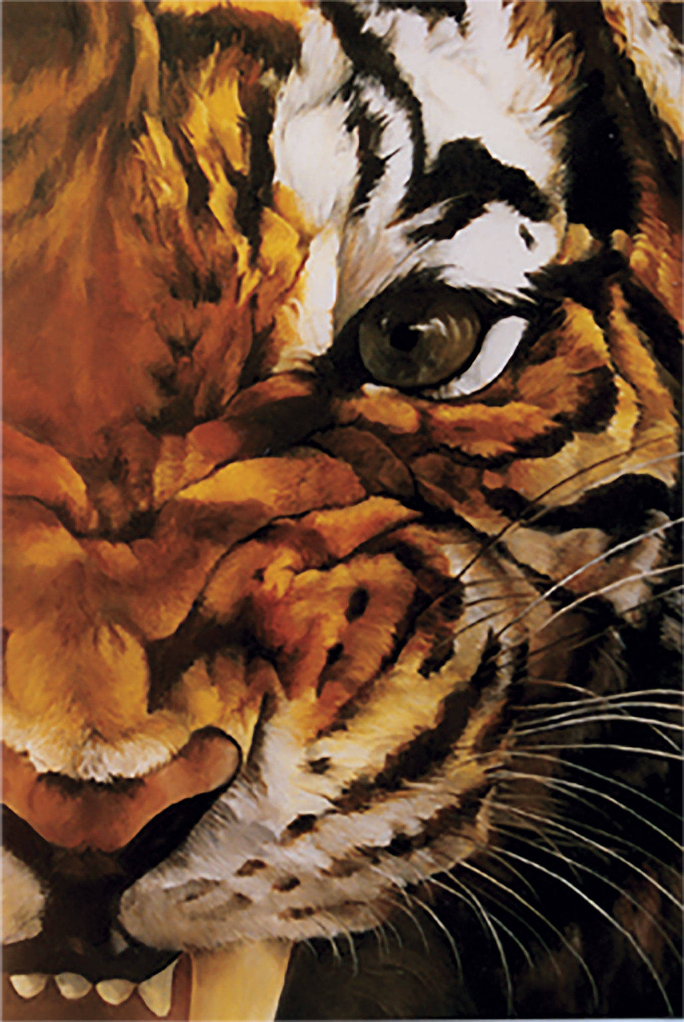 tiger painting