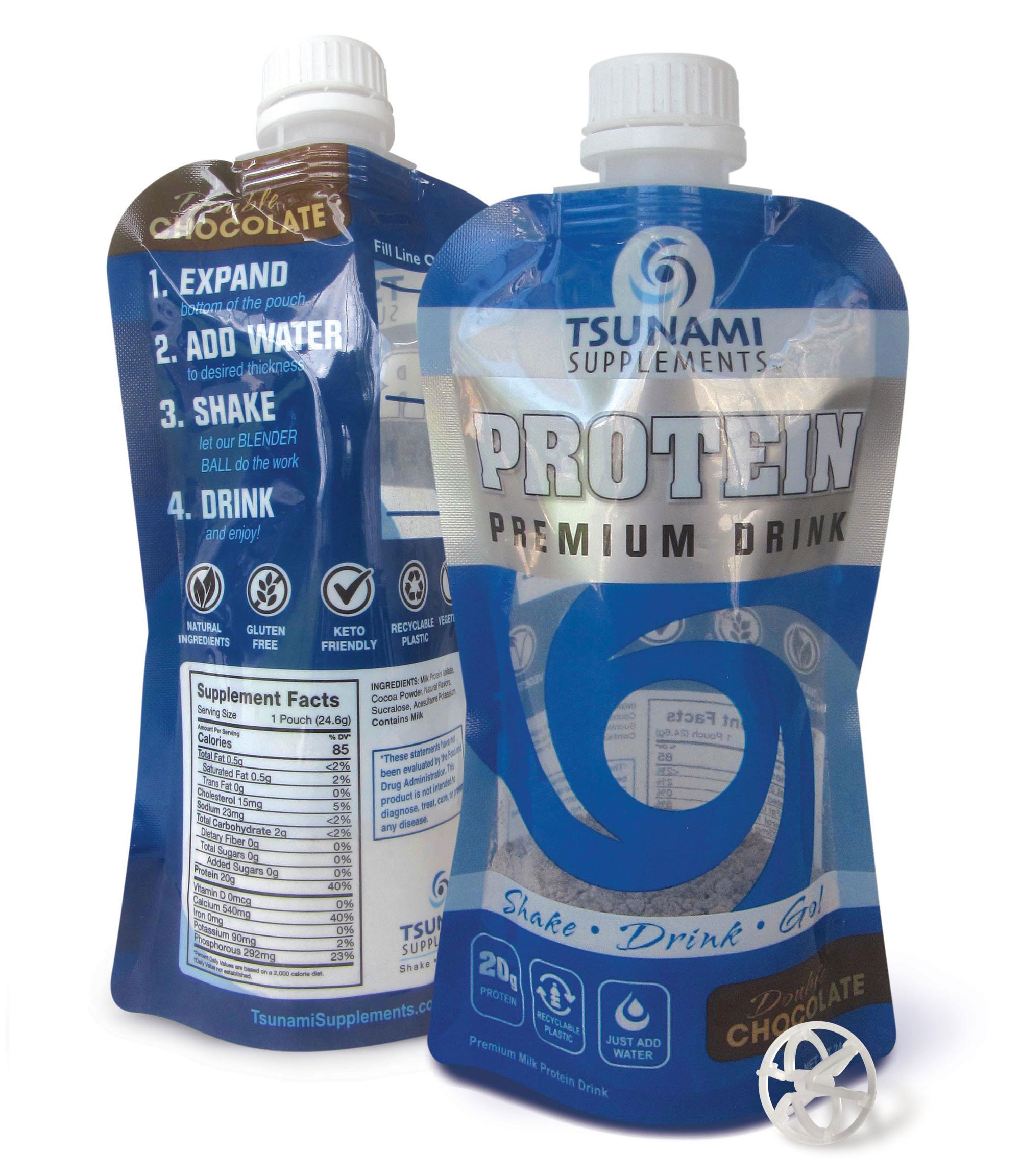 Tsunami Product Package Design Packaging