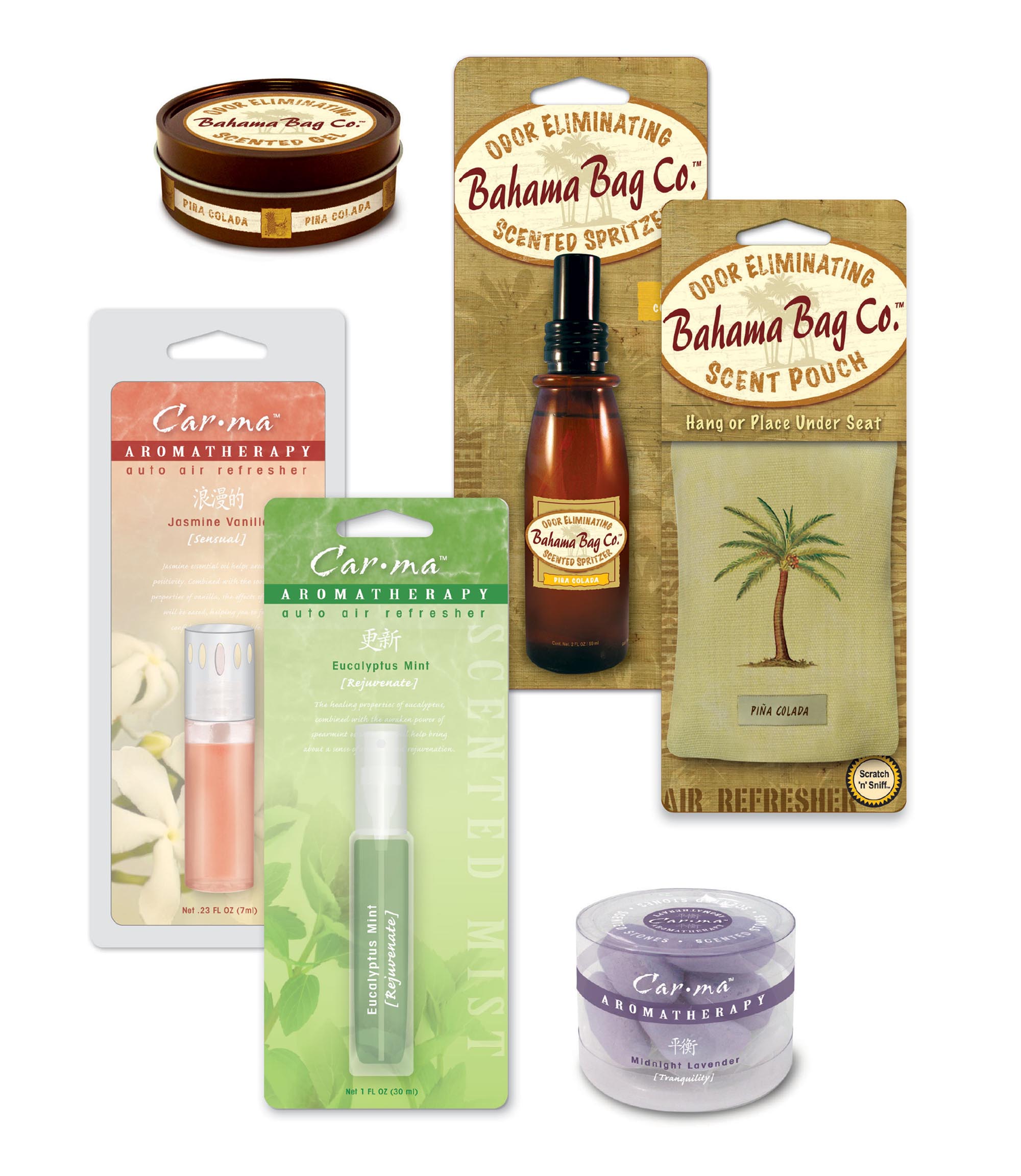 Air Freshener Brand Designs Packaging
